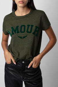 Walk Amour T-shirt - Cypres