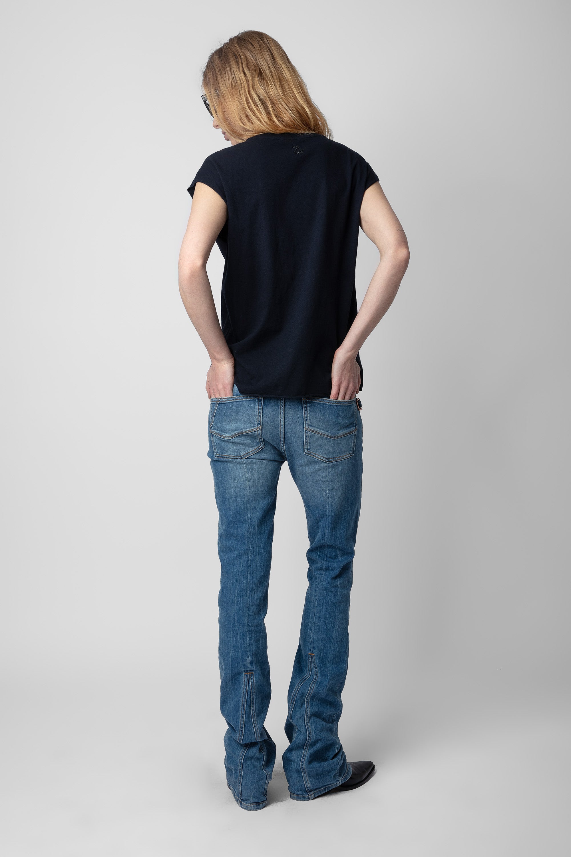 T-shirt Cecilia Moon - Encre