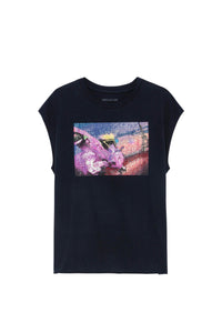 T-shirt Cecilia Moon - Encre