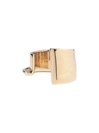 70€ / 0 sold //0 QTY / ST0%   Bracelet J asymétrique en laiton - Light Gold
