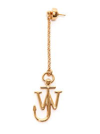 Boucles d'oreilles asymétriques ancres - Gold & Silver Tone