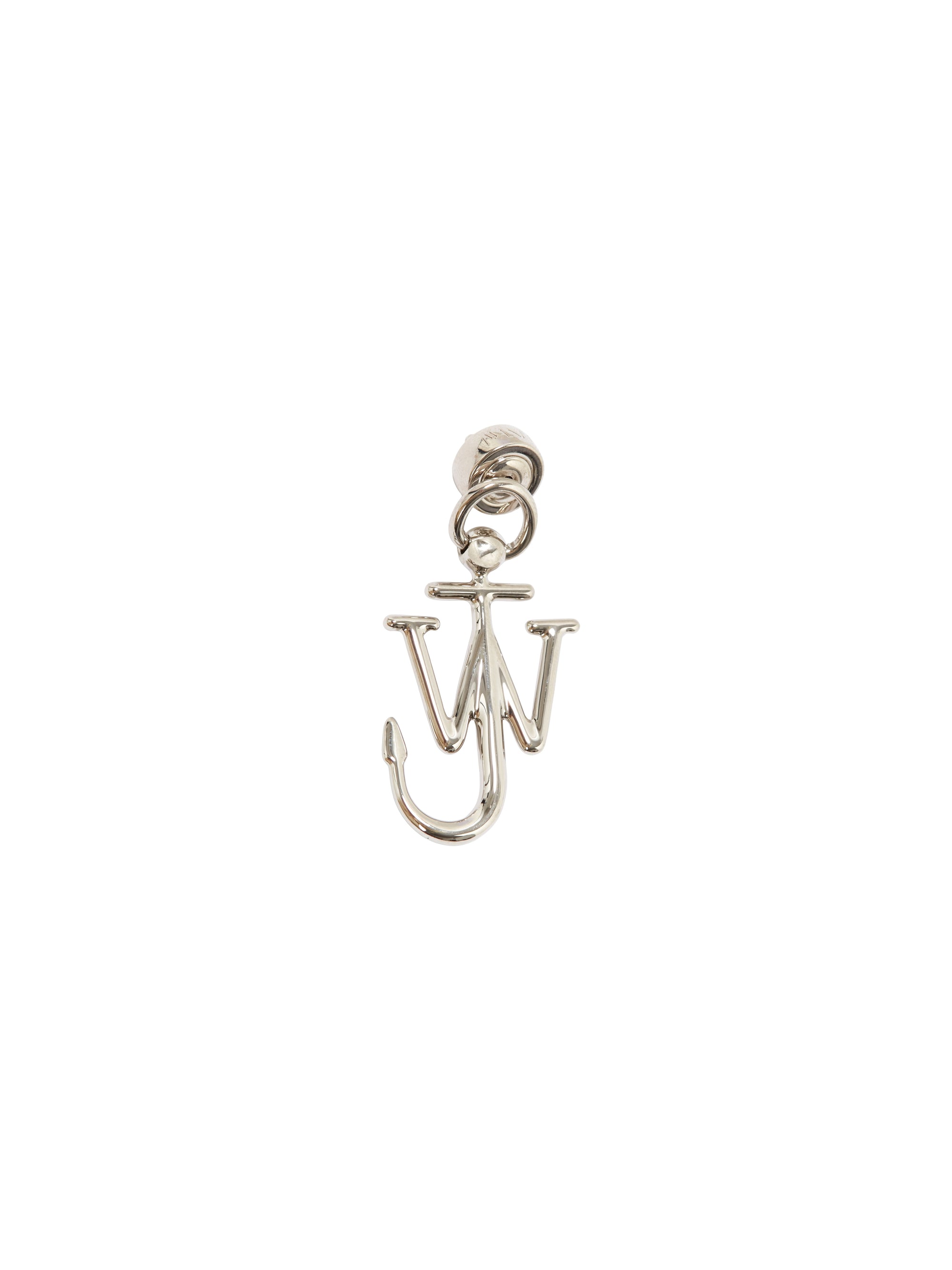 Asymmetrical anchor earrings - Silver Tone & Gold