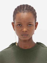 Mono boucle ancre - Gold