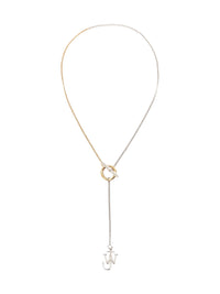 Collier à pendentif ancres - Gold & Silver Tone