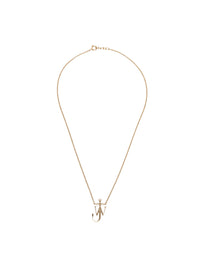 Anchor pendant necklace - Gold
