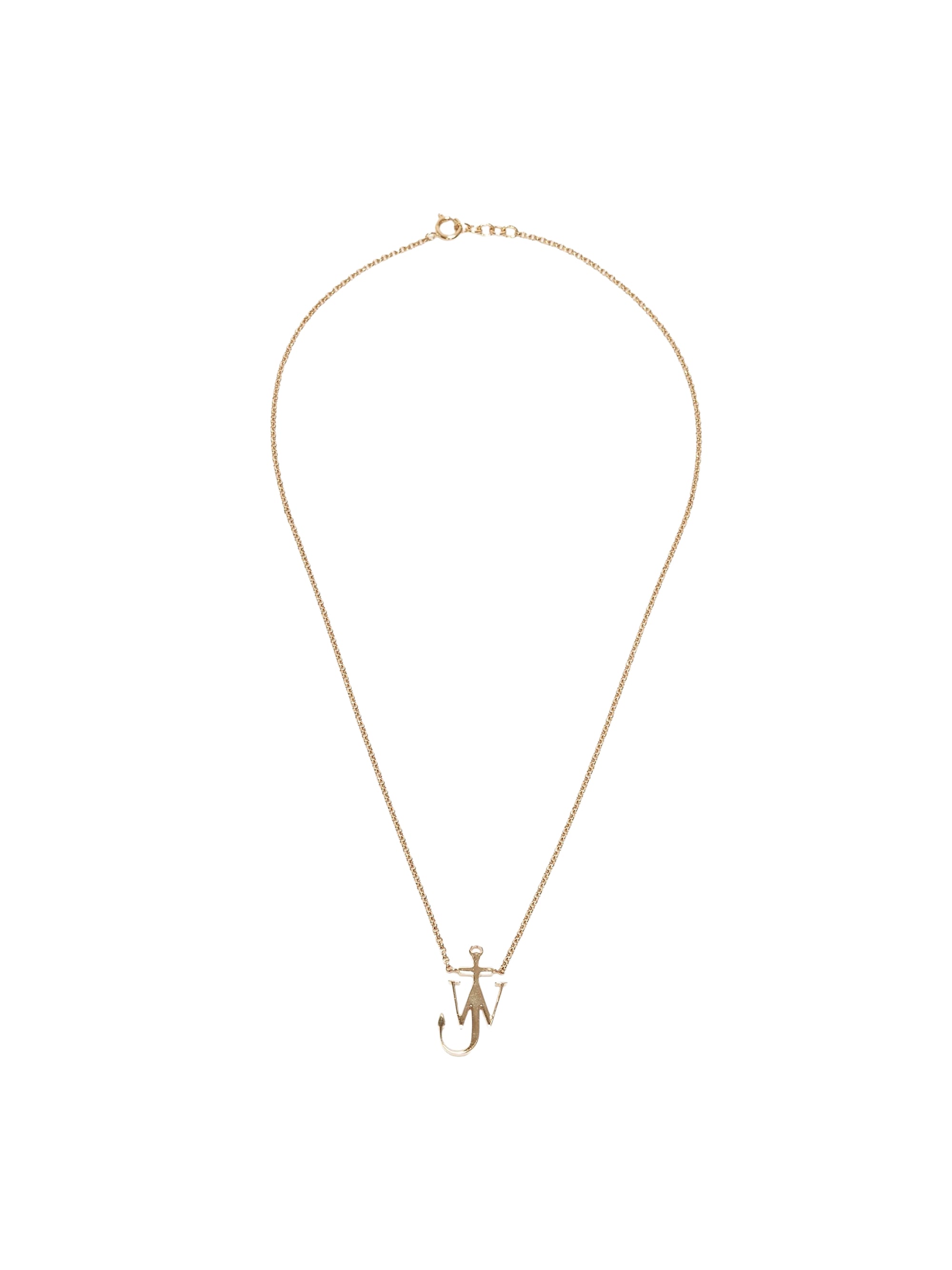 Anchor pendant necklace - Gold