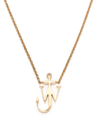 Collier Avec Pendentif Ancres - Gold