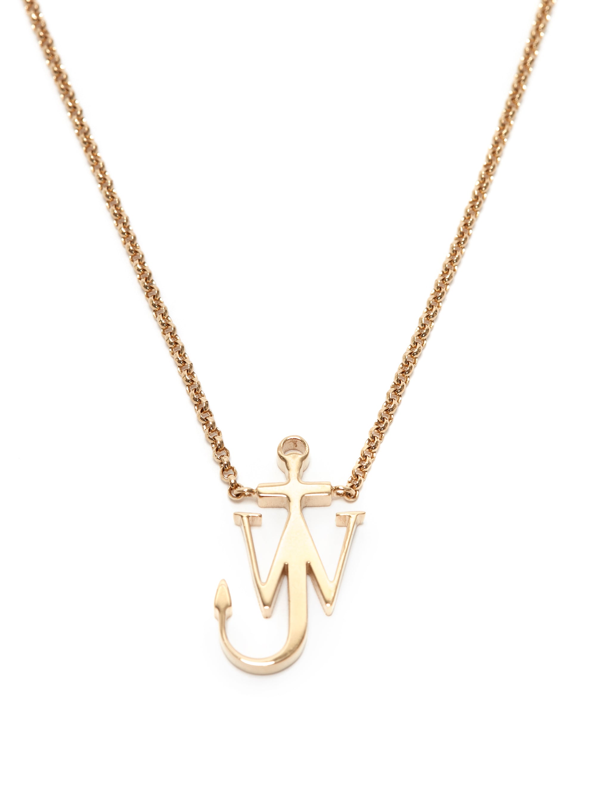 Collier Avec Pendentif Ancres - Gold