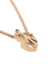 Collier Avec Pendentif Ancres - Gold