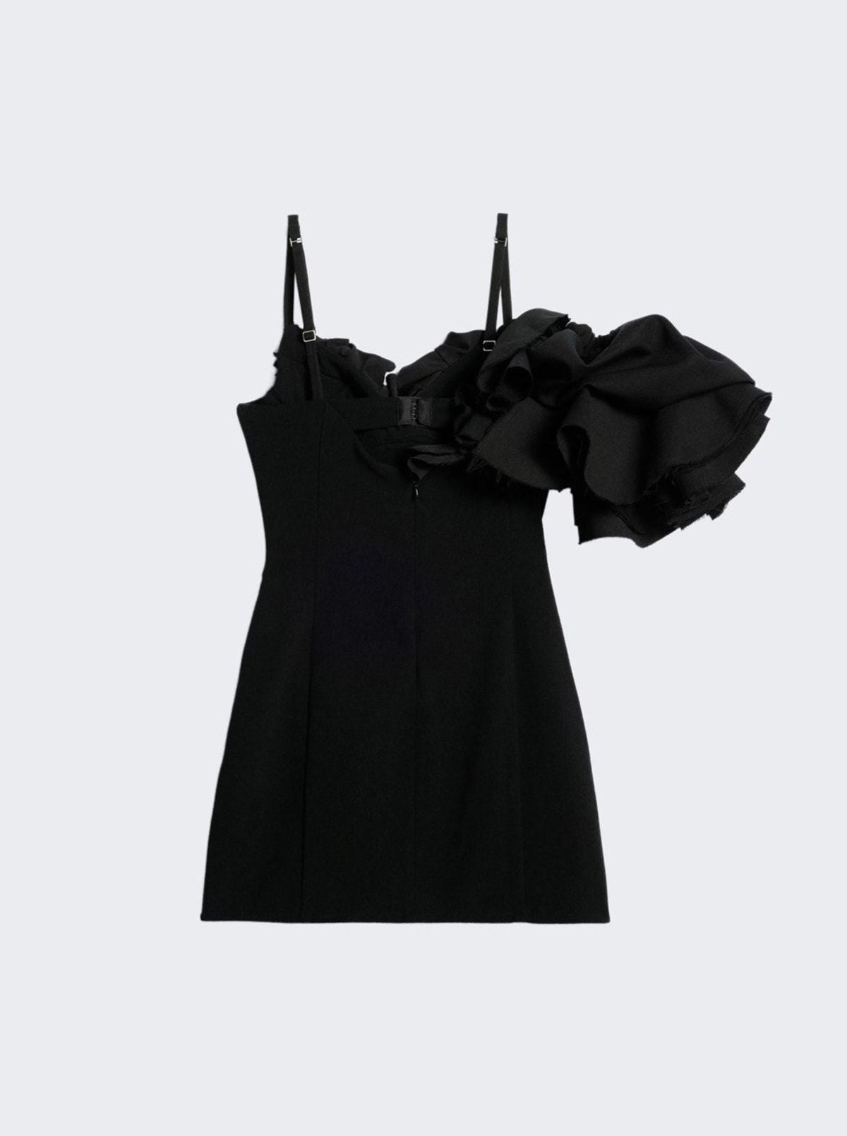 Robe Duna en laine - Black