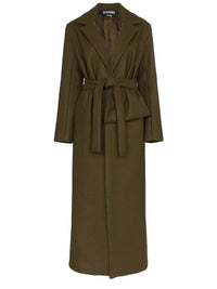 Manteau Aissa en laine - Khaki