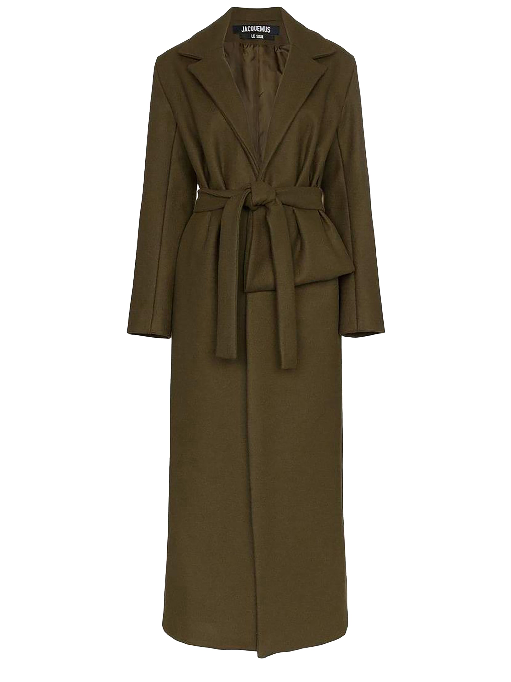 Manteau Aissa en laine - Khaki