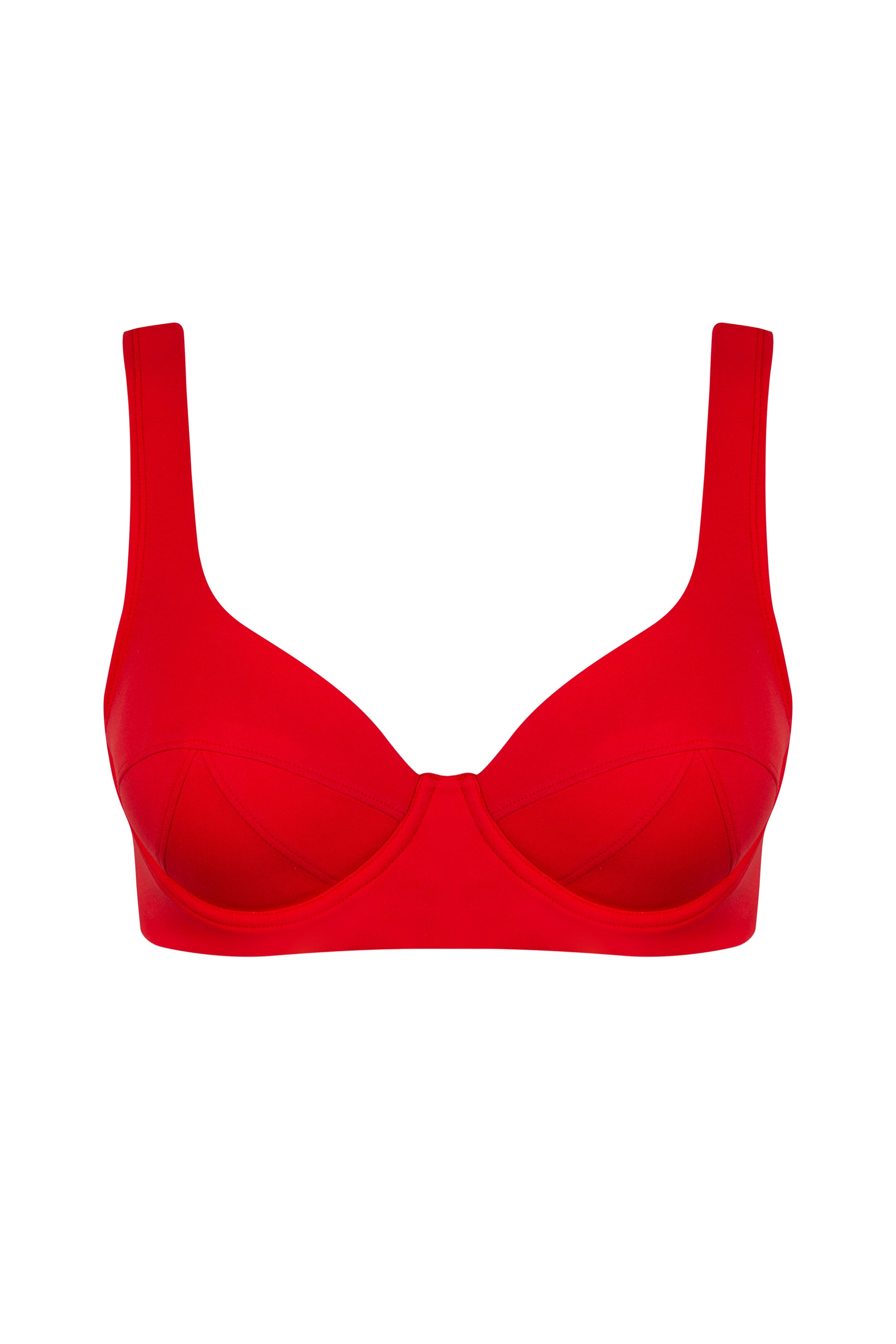 Valentine swimwear top - Scarlet