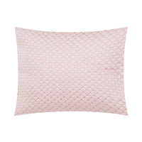 Taie d'oreiller Perles en satin de coton - Lilas