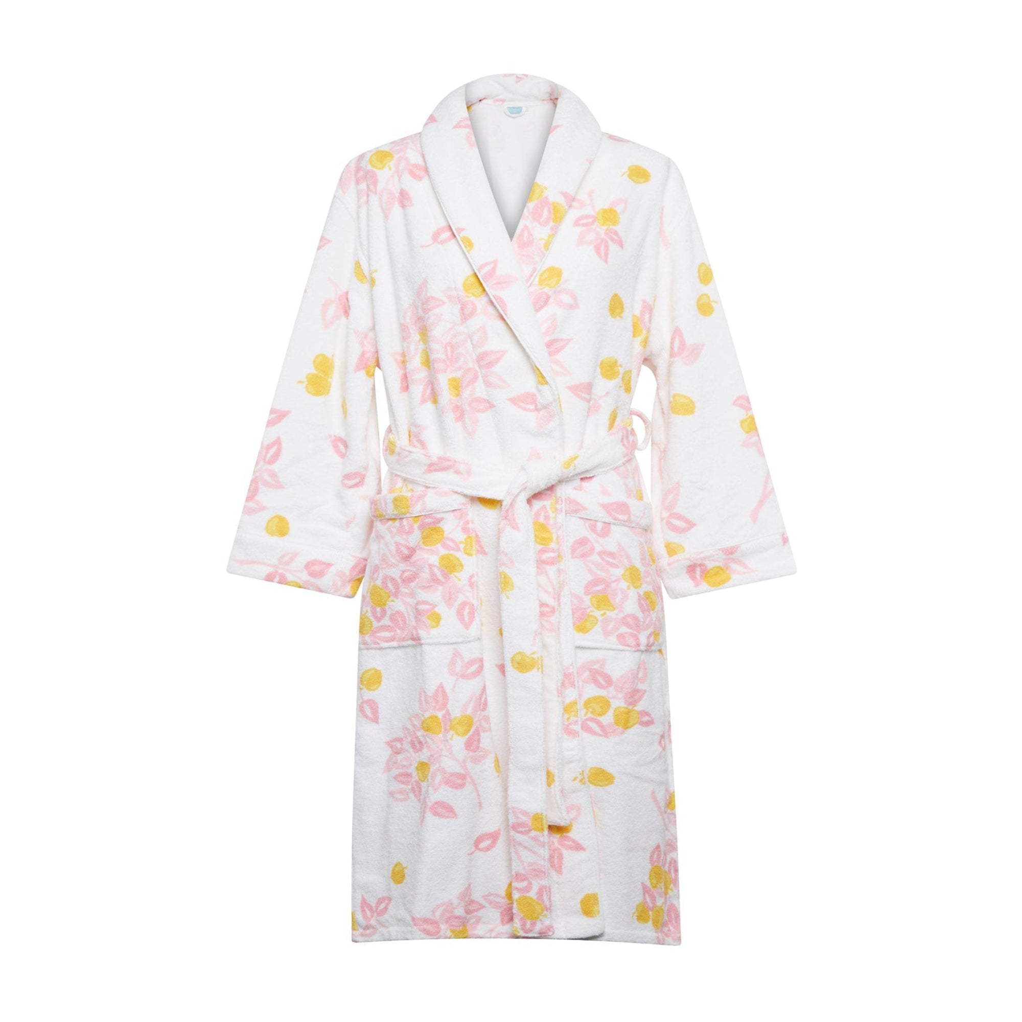 Peignoir Imprimé pommiers en éponge - Multicolore