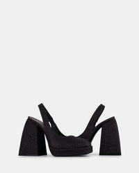 Escarpins Bulla Jill 120 - Paillettes noirs