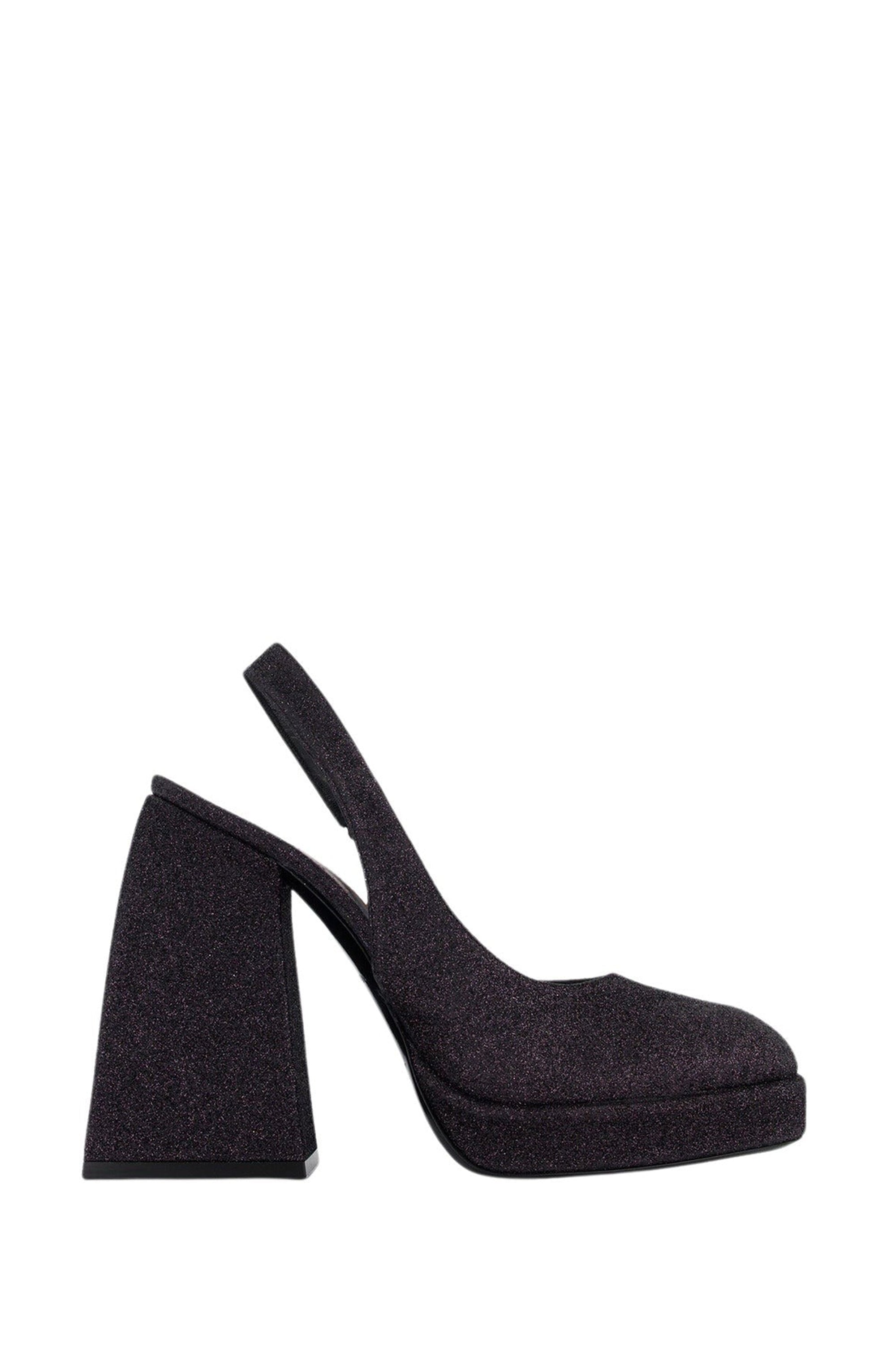 Escarpins Bulla Jill 120 - Paillettes noirs