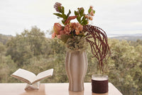 Vase Joanar en céramique - Taupe
