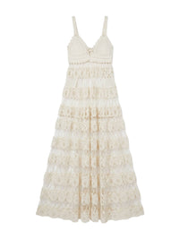 Robe crochet - Avorio