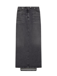 1pcs RELIQUAT 190€ / Jupe denim héritage - Stonewashed grey