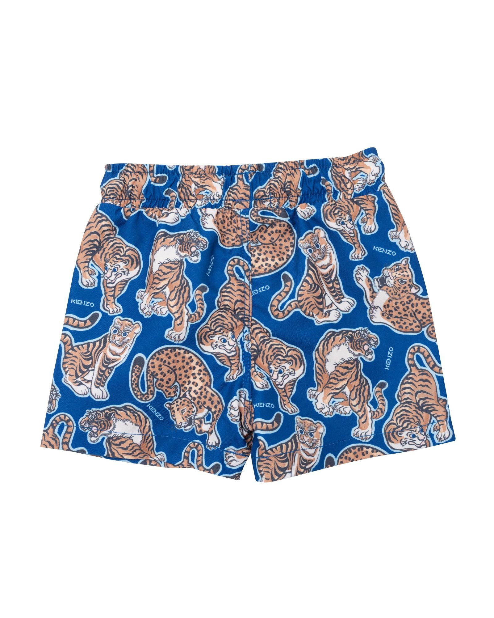 Short de bain à taille élastiquée - Wave Blue