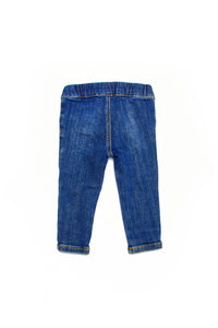 Pantalon délavé en denim - Denim