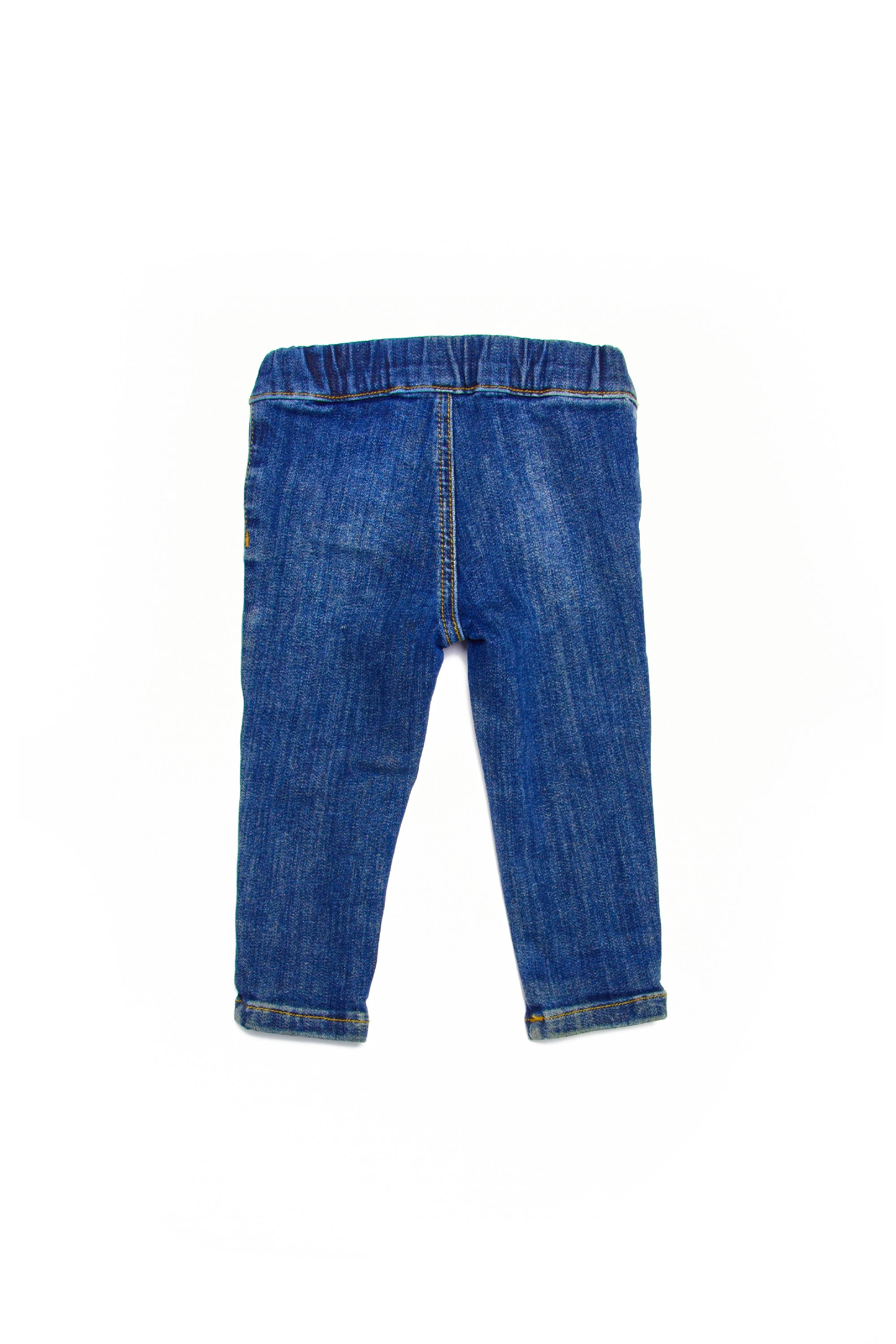 Pantalon délavé en denim - Denim