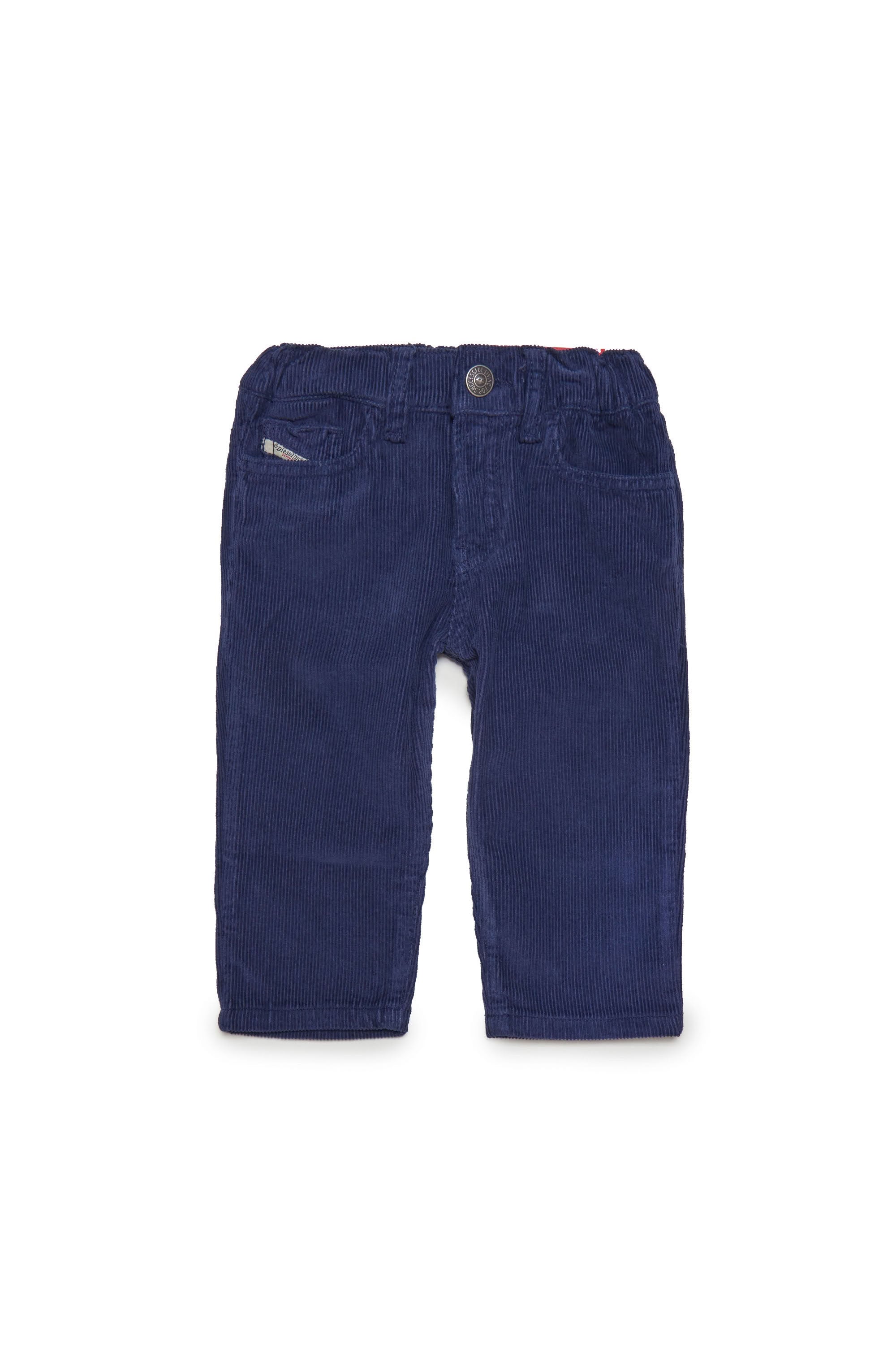 Trousers with pockets - Peacoat