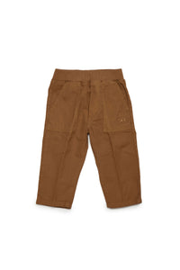 Trousers with pockets - Cumin