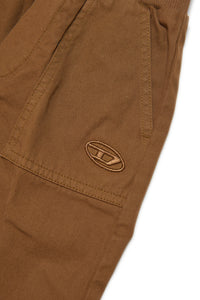 Trousers with pockets - Cumin