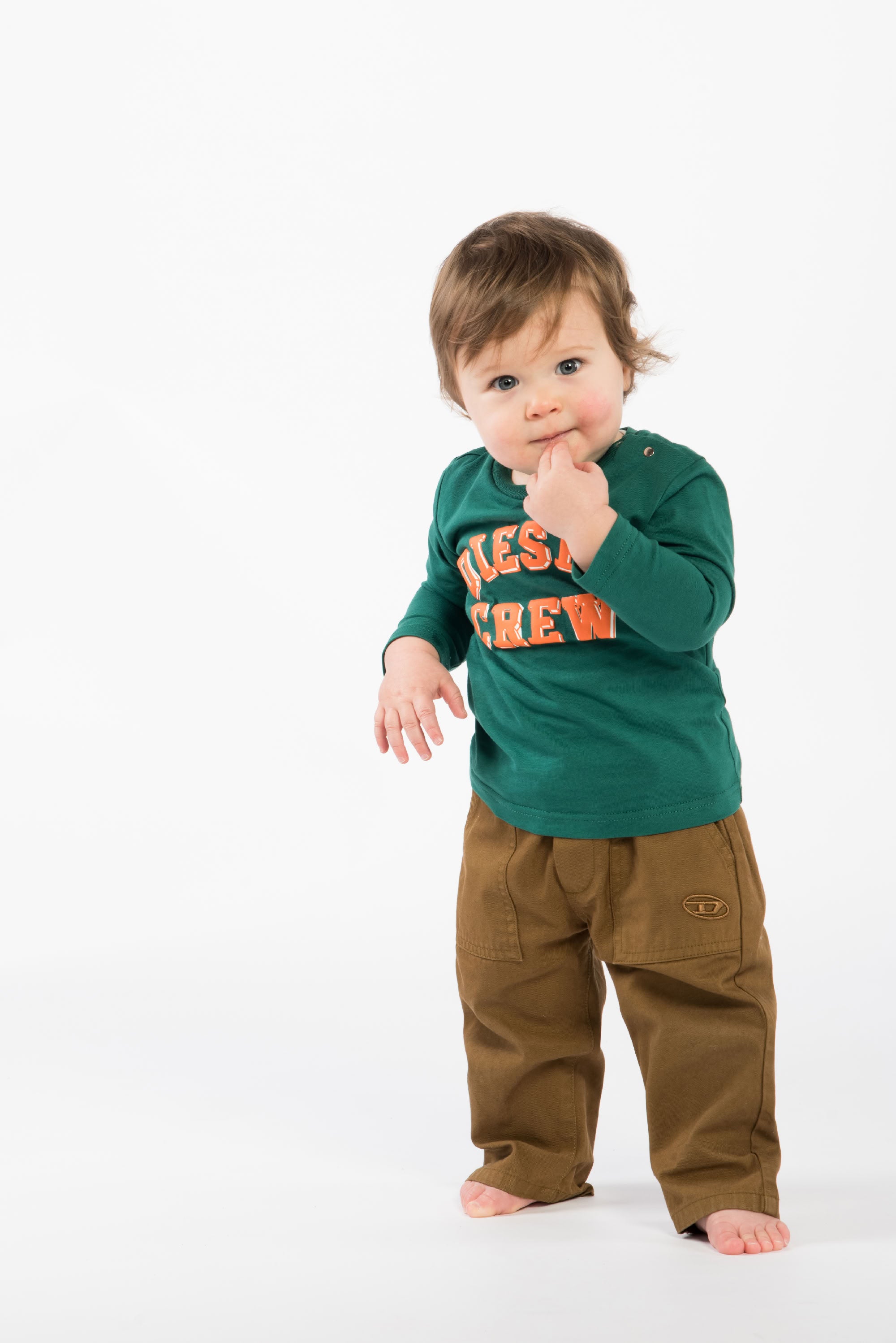 Trousers with pockets - Cumin