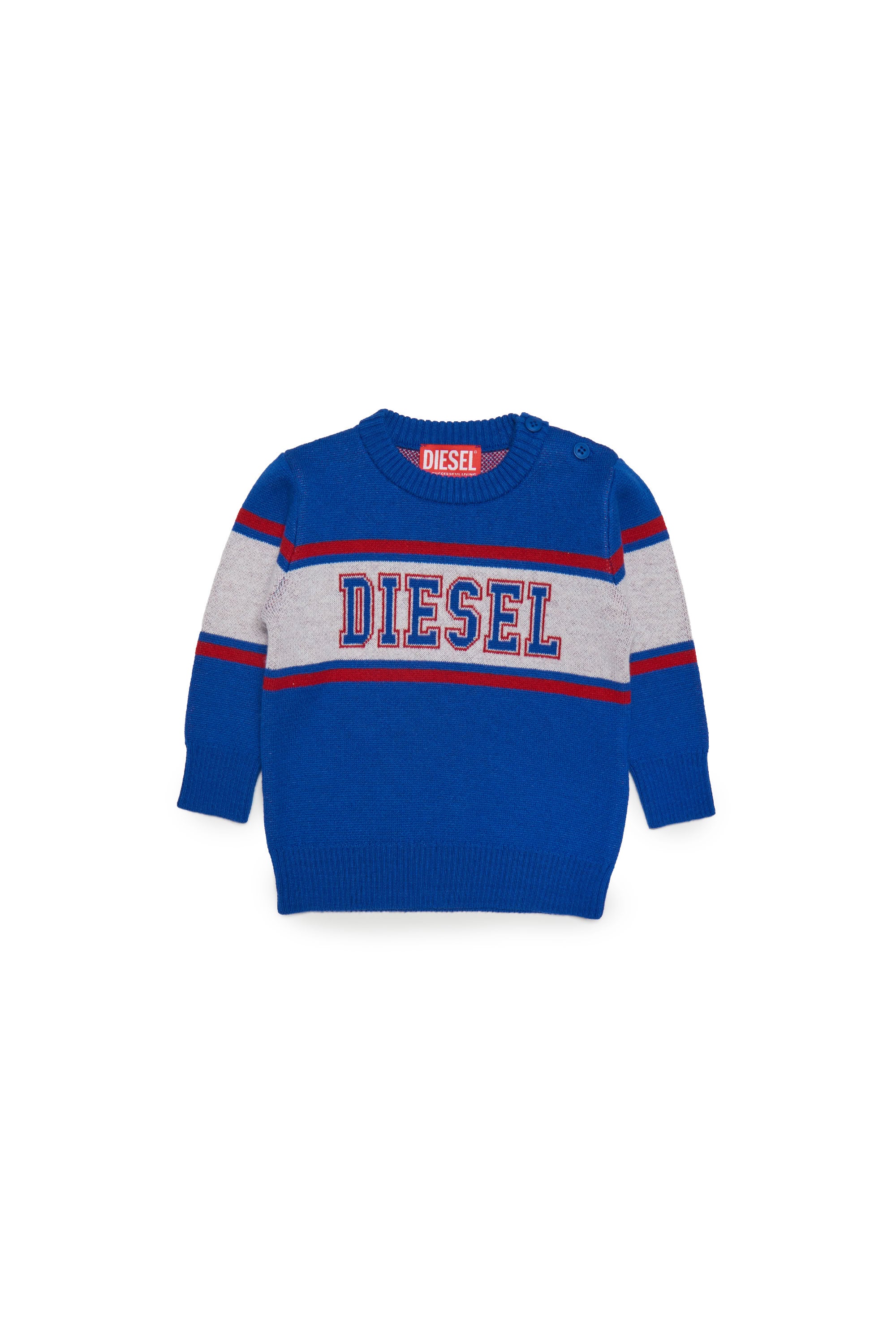 Pull avec logo en laine - Surf The Web