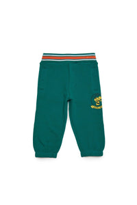 Pantalon de survêtement à taille élastiquée - Bottle Green