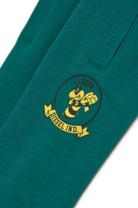 Pantalon de survêtement à taille élastiquée - Bottle Green