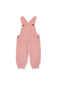 Dungarees with pockets - Candy Pink