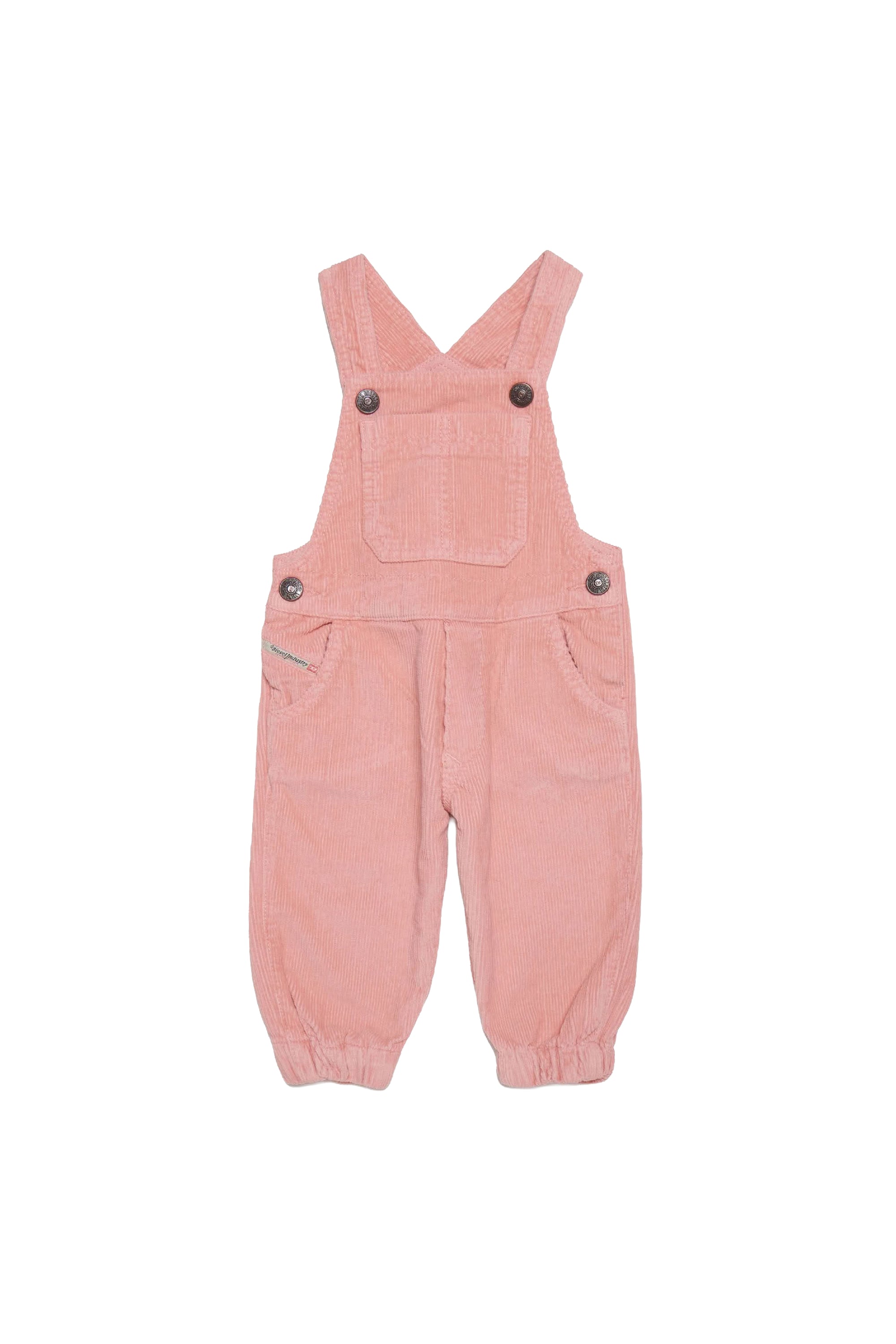 Dungarees with pockets - Candy Pink