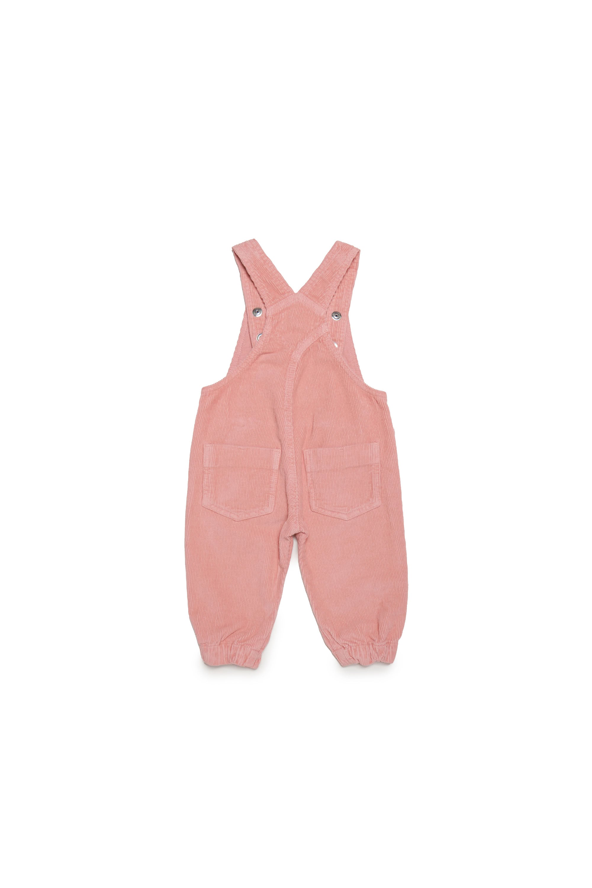 Dungarees with pockets - Candy Pink