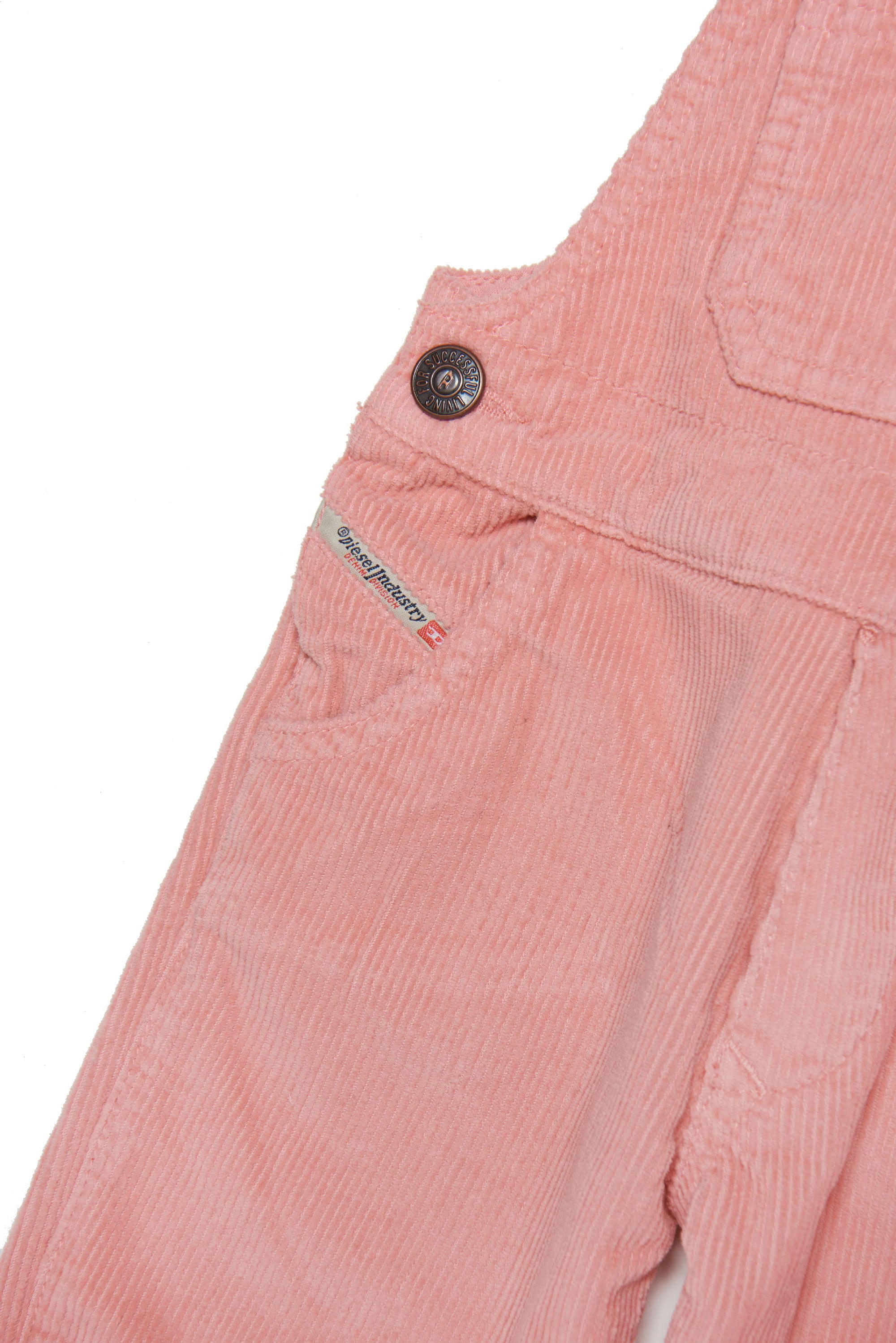 Dungarees with pockets - Candy Pink