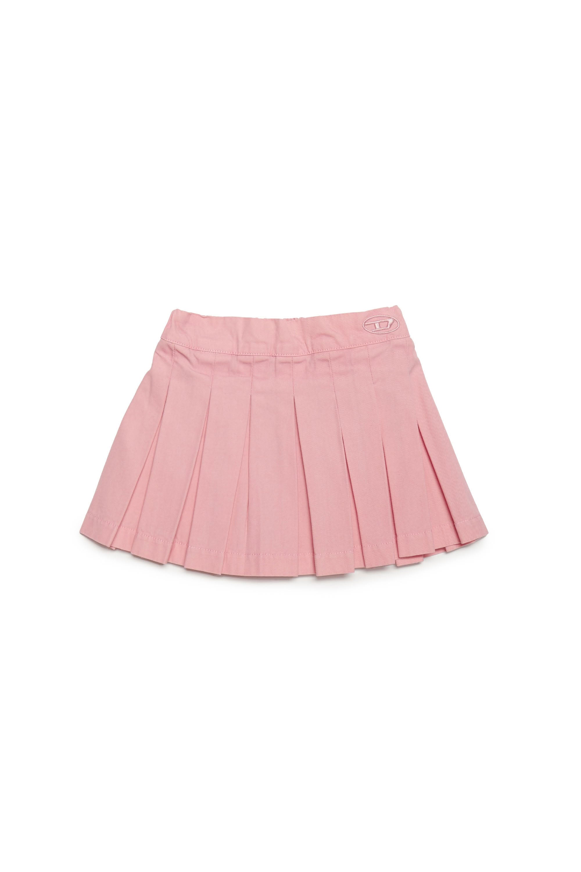 Flared skirt with elastic waist - Candy Pink
