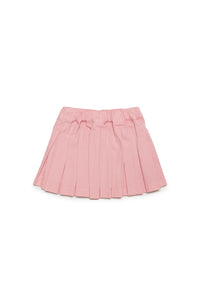 Jupe évasée à taille élastique - Candy Pink