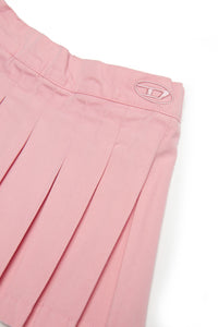 Jupe évasée à taille élastique - Candy Pink