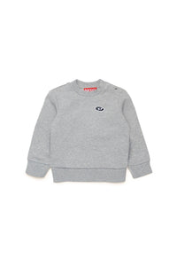 Sweatshirt avec logo imprimé - Grigio Melange Nuovo