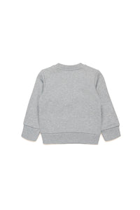 Pull avec logo imprimé - Grigio Melange Nuovo