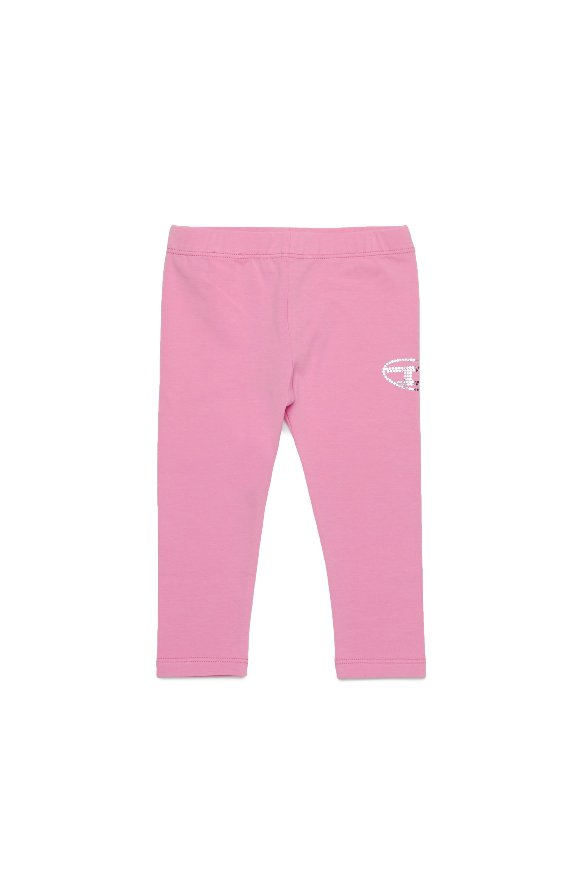 Pantalon de survêtement avec logo - Rose