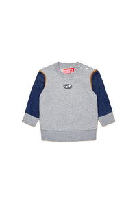 Pull avec logo imprimé - Grigio Melange Nuovo