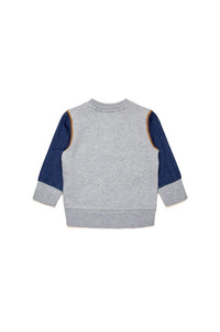 Pull avec logo imprimé - Grigio Melange Nuovo