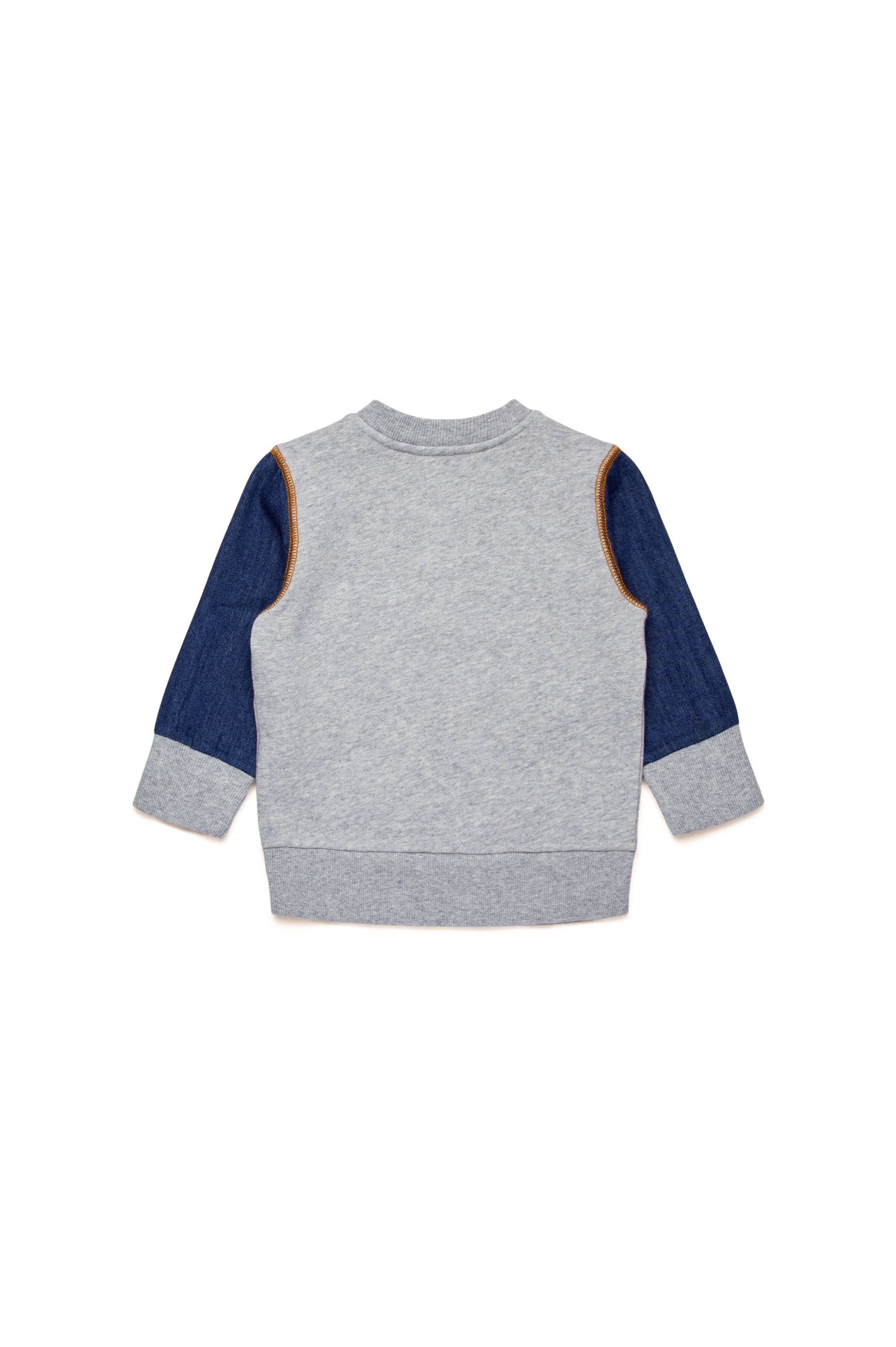 Pull avec logo imprimé - Grigio Melange Nuovo