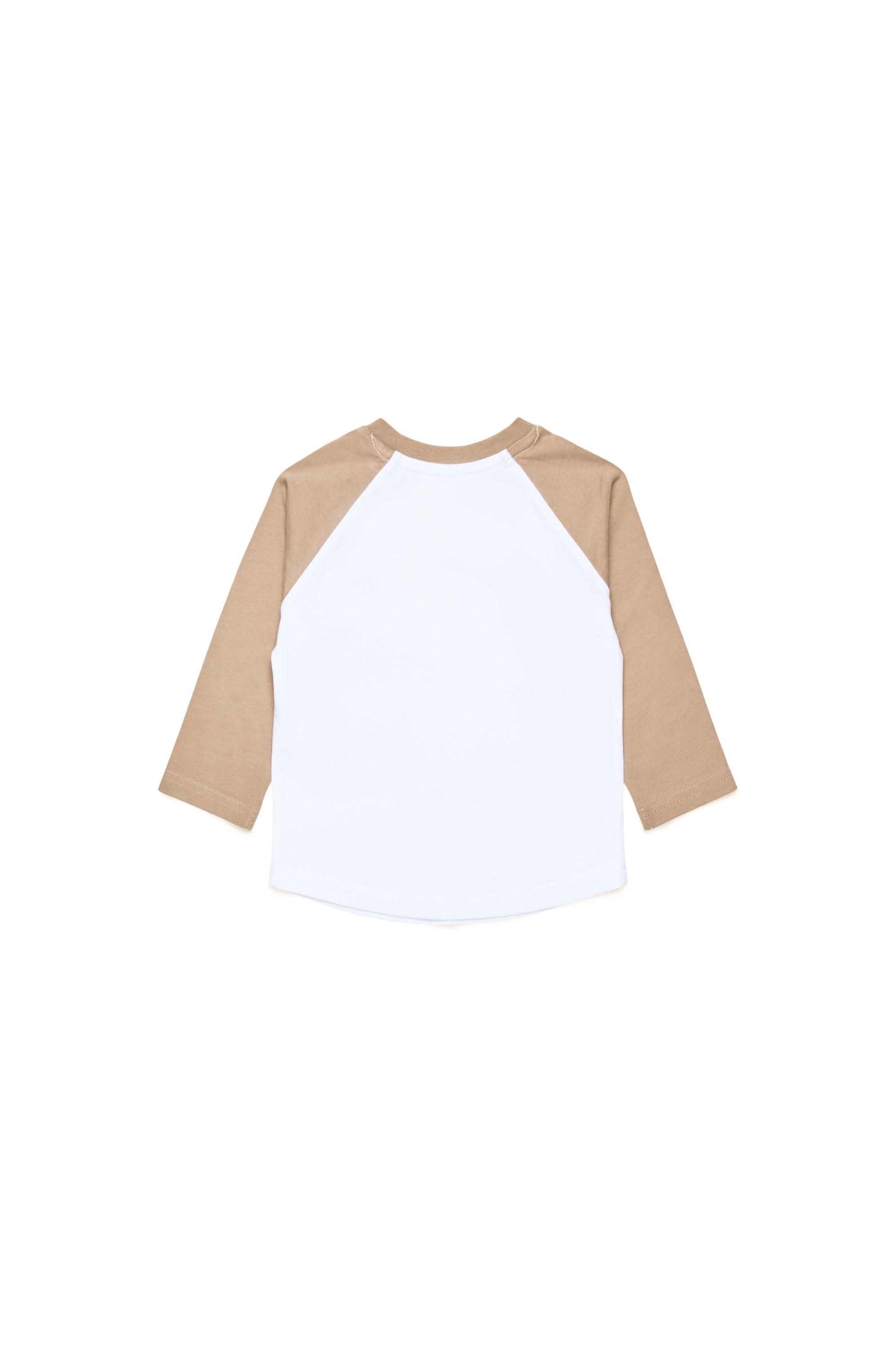 T-shirt à manches longues imprimé - Bianco