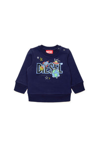 Pull à impression - Peacoat