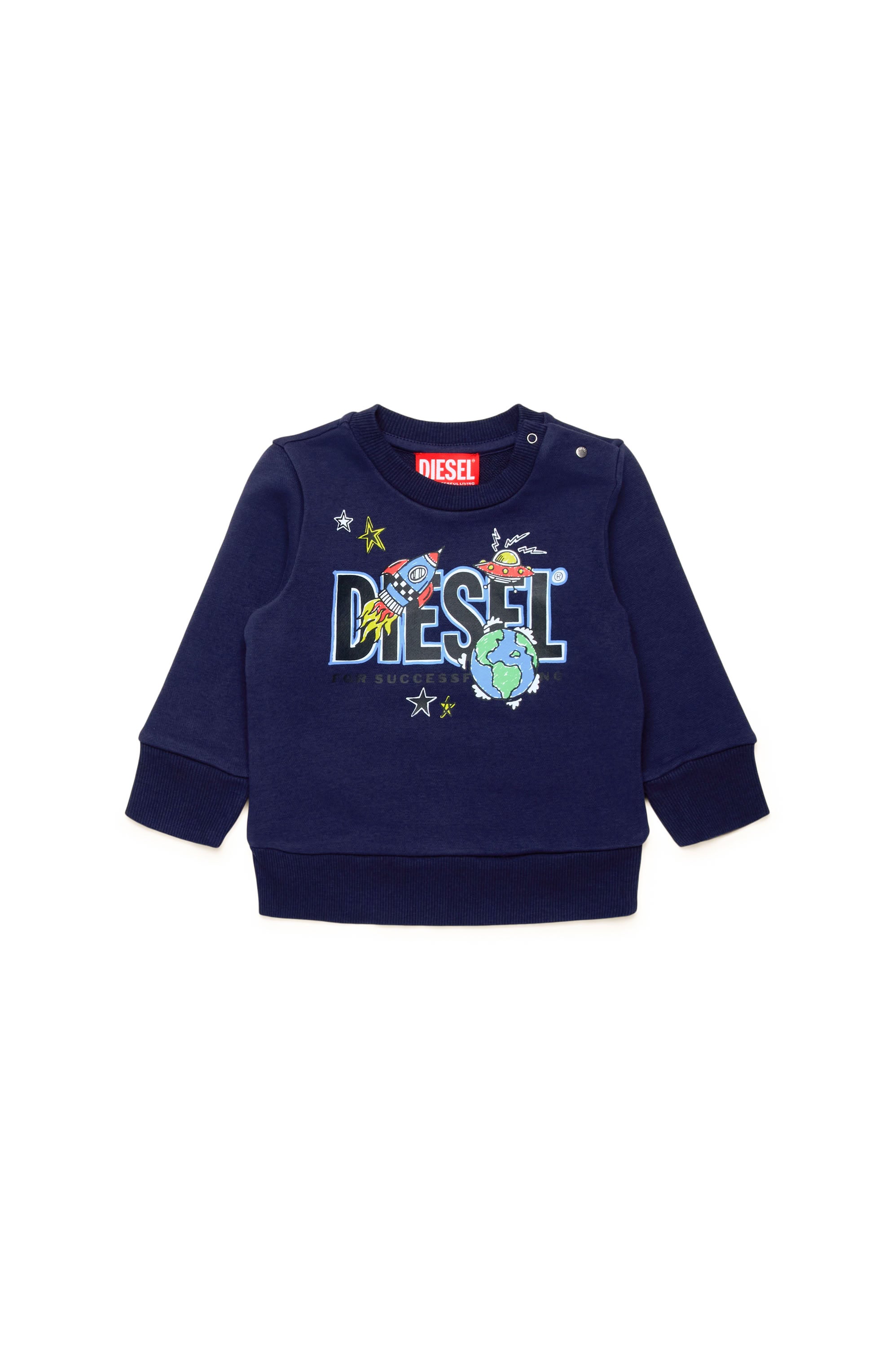 Pull à impression - Peacoat